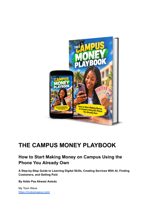 The Campus Money Playbook cover